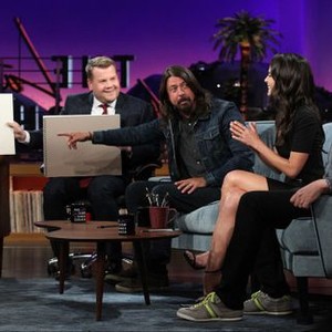 The Late Late Show With James Corden, James Corden (L), Dave Grohl (R), 03/23/2015, ©CBS
