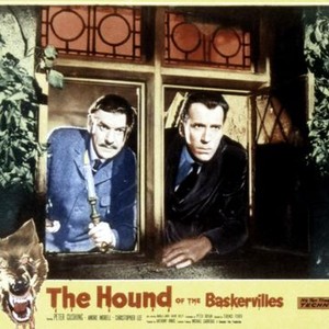 THE HOUND OF THE BASKERVILLES, Andre Morell, Christopher Lee, 1959