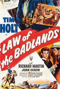 Watch trailer for Law of the Badlands