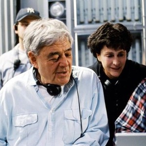 TIMELINE, Director Richard Donner, producer Lauren Shuler Donner on the set, 2003, (c) Paramount