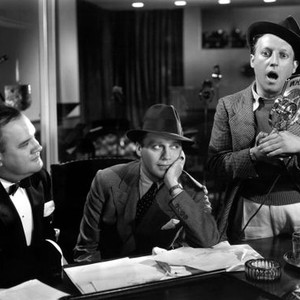 BROADWAY MELODY OF 1936, Don Wilson, Jack Benny, Sid Silvers, 1935