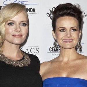 Marley Shelton, Carla Gugino at arrivals for THE MIGHTY MACS Premiere, The ArcLight Cinemas, Los Angeles, CA October 20, 2011. Photo By: Emiley Schweich/Everett Collection