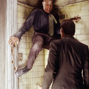 Laurence Fishburne in Warner Brothers' The Matrix