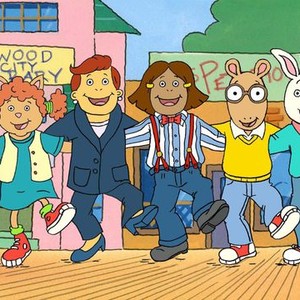 Sue Ellen, Muffy, Francine, Arthur and Buster (from left)
