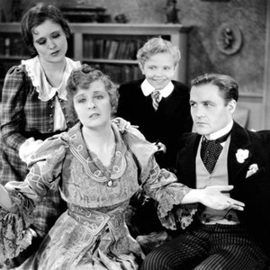 OLD ENGLISH, (front) Doris Lloyd, Reginald Sheffield,  (back) Betty Lawford, Leon Janney, 1930