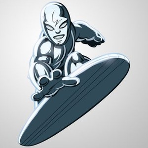 Silver Surfer is voiced by Mikey Kelley