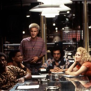AIRHEADS, David Arquette, Joe Mantegna (center), 1994, TM and Copyright (c)20th Century Fox Film Corp. All rights reserved.