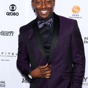 Brandon Micheal Hall at arrivals for The 46th International Emmy Awards, New York Hilton Midtown, New York, NY November 19, 2018. Photo By: Steve Mack/Everett Collection