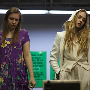 (L-R) Lena Dunham as Aura and Jemima Kirke as Charlotte in "Tiny Furniture." photo 4