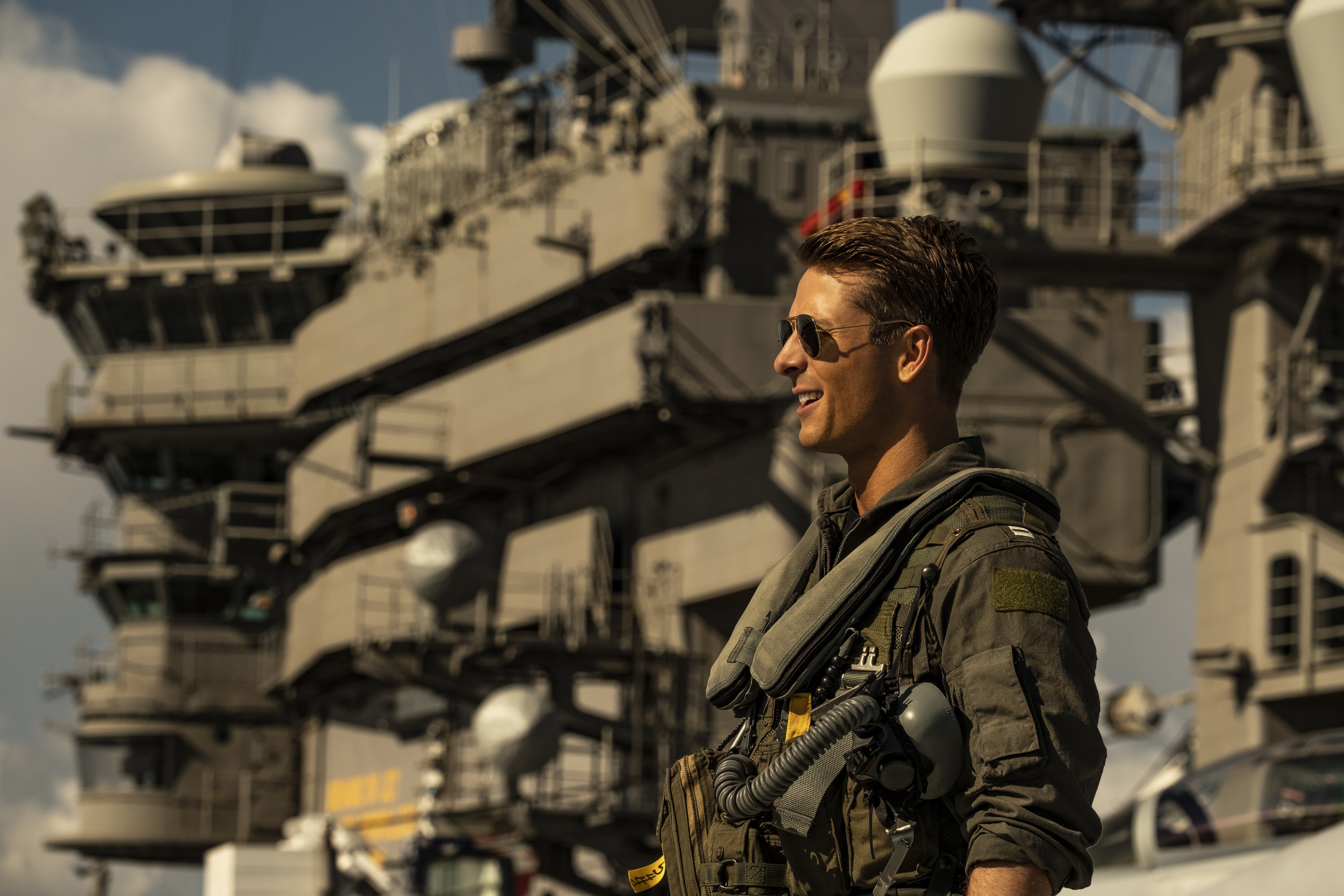 Top Gun: Maverick  On Board the USS Roosevelt (2022 Movie) 
