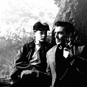 A scene from John Ford's film "How Green Was My Valley."