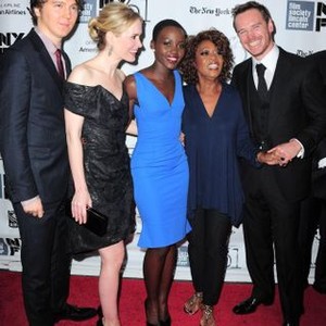 Paul Dano, Sarah Paulson, Lupita Nyong''o, Alfre Woodard, Michael Fassbender at arrivals for 12 YEARS A SLAVE Premiere at the 2013 New York Film Festival (NYFF), Alice Tully Hall at Lincoln Center, New York, NY October 8, 2013. Photo By: Gregorio T. Binuya