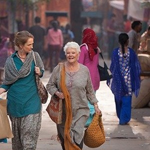 (L-R) Christy Meyer as Jasmine and Judi Dench as Evelyn Greenslade in "The Second Best Exotic Marigold Hotel." photo 8