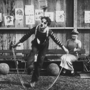 THE CHAMPION, (aka BATTLING CHARLIE; CHAMPION CHARLIE; CHARLIE THE CHAMPION), from left: Charlie Chaplin, Edna Purviance, 1915