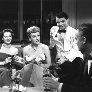 THREE HUSBANDS, (aka LETTER TO THREE HUSBANDS), Ruth Warrick, Eve Arden, Emlyn Williams, Howard da Silva, 1951