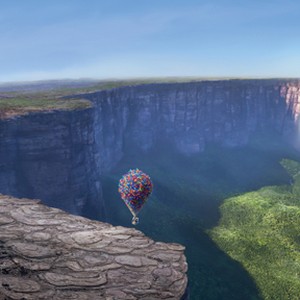 A scene from the film "Up."