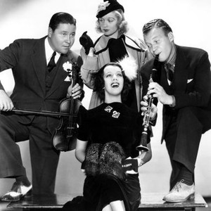 THAT GIRL FROM PARIS, Jack Oakie, Lucille Ball, Lily Pons, Frank Jenks, 1936.