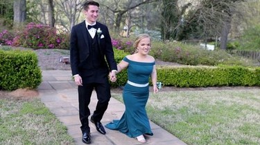 7 little johnstons prom dresses In honor of what was suppose to be Senior Prom today...we went ahead, wore the dress & danced on the back porch! #covid19aintgettinusdown #seniorprom2020