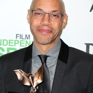 John Ridley (Best Screenplay, 12 YEARS A SLAVE) in the press room for 2014 Film Independent Spirit Awards - PRESS ROOM, Santa Monica Beach, Santa Monica, CA March 1, 2014. Photo By: Gregorio Binuya/Everett Collection