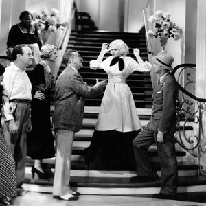 BOMBSHELL, Isabel Jewell, Ted Healy, Louise Beavers, Una Merkel, Frank Morgan, Jean Harlow, Lee Tracy, 1933