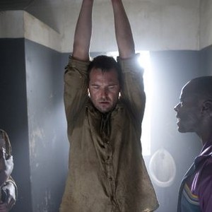 Strike Back, Thapelo Sebogodi (L), Sullivan Stapleton (C), Anthony Oseyemi (R), 'Episode #11', Season 2, Ep. #1, 08/17/2012, ©HBO