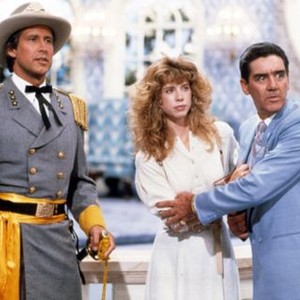 FLETCH LIVES, Chevy Chase, Julianne Phillips, R. Lee Ermey, 1989