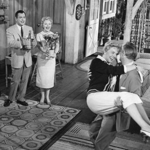 THE TUNNEL OF LOVE, Gig Young, Elisabeth Fraser, Doris Day, Richard Widmark, 1958