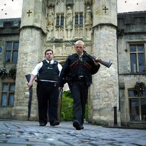 HOT FUZZ, Nick Frost, Simon Pegg, 2007. ©Rogue Pictures