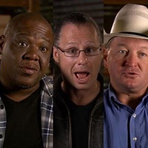 Storage Wars: Texas, Jerry Simpson (L), Victor Rjesnjansky (R), 12/06/2011, ©AETV
