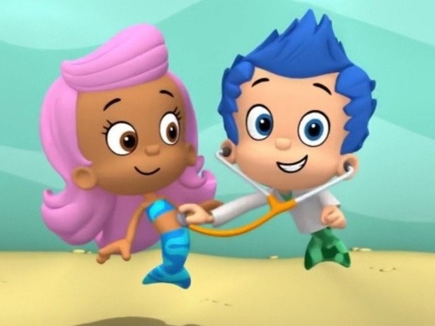 Bubble guppies store check up
