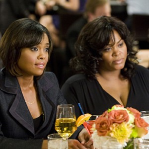 (L-R) Sharon Leal as Dianne and Jill Scott as Sheila in "Tyler Perry's Why Did I Get Married Too?" photo 8