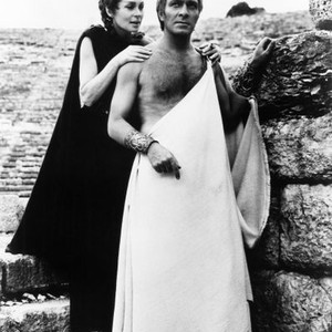 OEDIPUS THE KING, from left: Lilli Palmer, Christopher Plummer, 1968