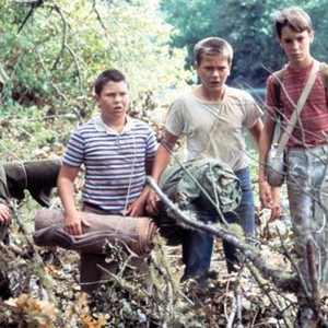 STAND BY ME, Corey Feldman, Jerry O'Connell, River Phoenix, Will Wheaton, 1986
