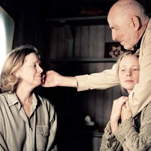 SARABAND, Liv Ullmann, Julia Dufvenius, director Ingmar Bergman on set, 2003, (c) Sony Pictures Classics