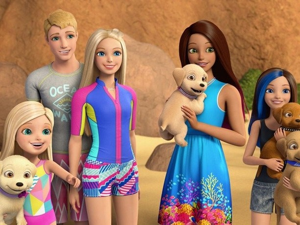 Barbie dolphin movie shop