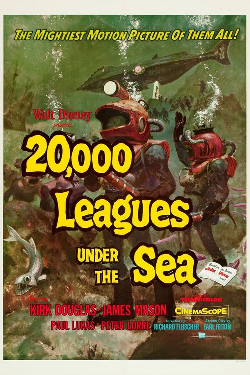 20,000 Leagues Under the Sea poster