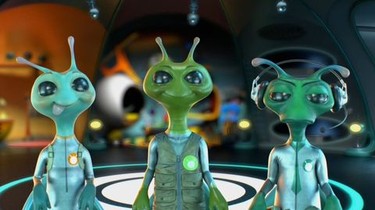Green Alien Cartoon Netflix