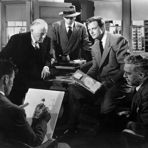 FOLLOW ME QUIETLY, Charles D. Brown, Jeff Corey, William Lundigan, 1949