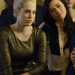 Rookie Blue, Charlotte Sullivan (L), Aliyah O'Brien (R), 'For Better, for Worse', Season 4, Ep. #8, 08/08/2013, ©ABC