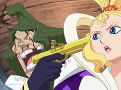 One Piece Season 15 Shaking Fish Man Island A Celestial Dragon Drifts In Pictures Rotten Tomatoes