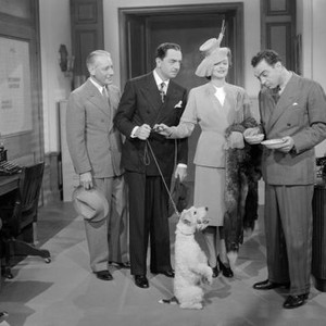 SHADOW OF THE THIN MAN, Henry O'Neill, William Powell, Asta, Myrna Loy, Sam Levene, 1941
