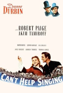 Poster for Can't Help Singing