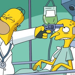The Simpsons, Dan Castellaneta (L), Mr. T (R), 'Who Shot Mr. Burns? (Part 1)', Season 6, Ep. #25, 05/21/1995, ©FXX