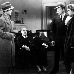 THE MALTESE FALCON, Elisha Cook, Jr., Sydney Greenstreet, Humphrey Bogart, Mary Astor, 1941