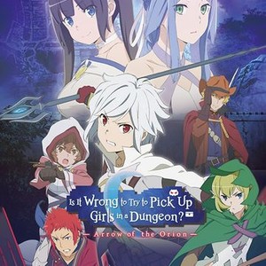 Danmachi arrow of the orion streaming new arrivals