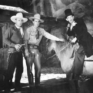 RETURN OF THE RANGERS, Dave O'Brien, Jim Newill, Guy Wilkerson, 1943