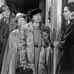 THE CAT AND THE CANARY, from left: John Beal, Nydia Westman, Elizabeth Patterson, Gale Sondergaard, 1939