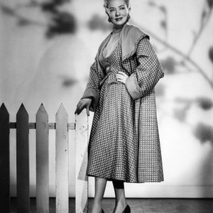 ASSIGNMENT: PARIS, Audrey Totter, in a dress by Jean Louis, 1952