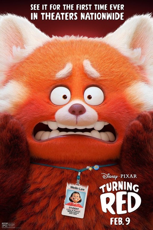 Turning Red poster