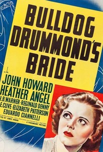 Poster for Bulldog Drummond's Bride